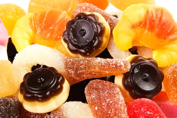 Assortiment van kleurrijke candy — Stockfoto