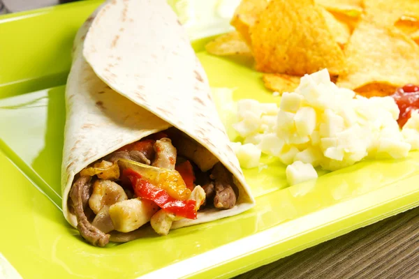 Fajitasy — Zdjęcie stockowe