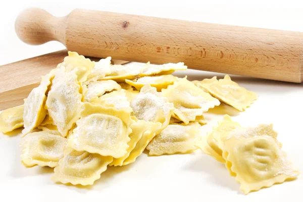 Hausgemachte Ravioli — Stockfoto