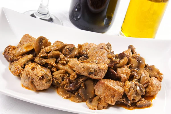 Stufato di bourguignon di manzo — Foto Stock