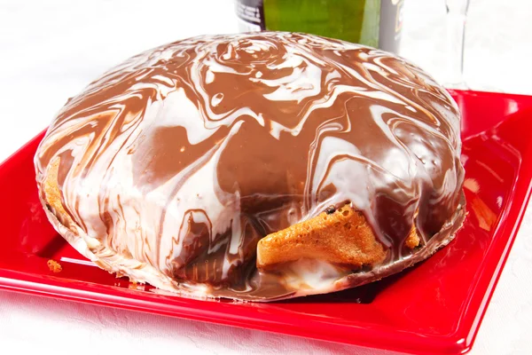 Torta al cioccolato — Foto Stock