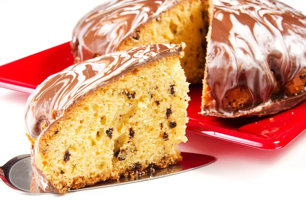 Schokoladenkuchen — Stockfoto