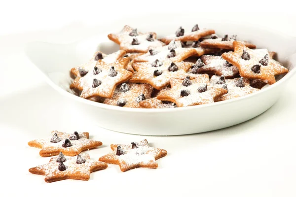 Christmas star cookies — Stock Photo, Image