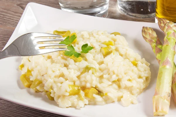 kuşkonmaz ile pirinç