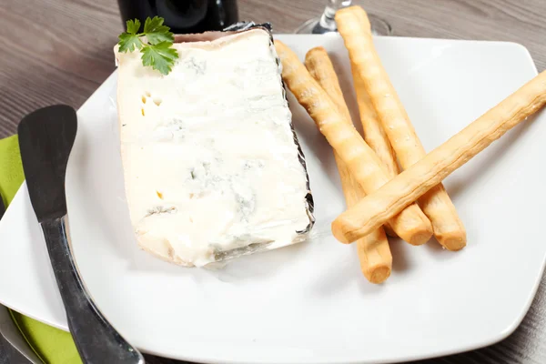 Brânză Gorgonzola — Fotografie, imagine de stoc