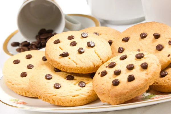 Chocolade koekjes — Stockfoto