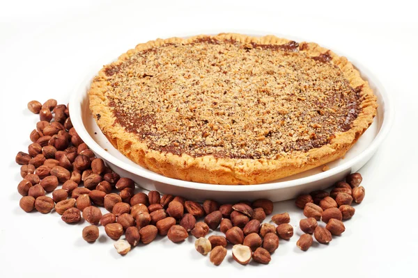 Torta di nocciole — Foto Stock