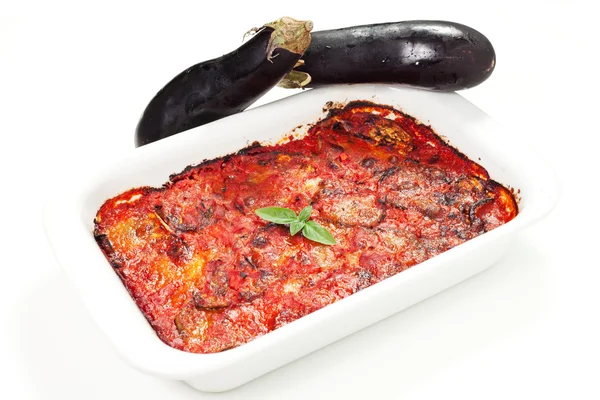 Parmigiana eggplant — Stock Photo, Image