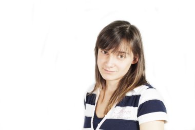 Güzellik yüz genç güzel kadın