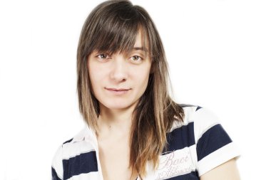 Güzellik yüz genç güzel kadın