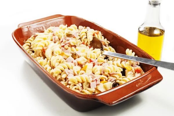 Insalata di pasta fredda — Foto Stock