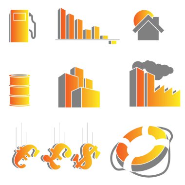 kriz simgeler vektör