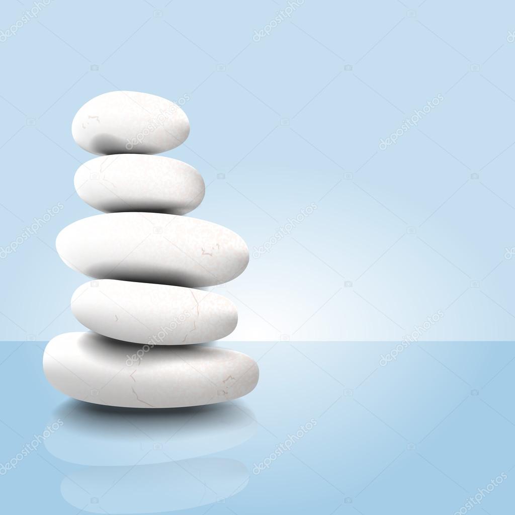 Vector zen pebbles