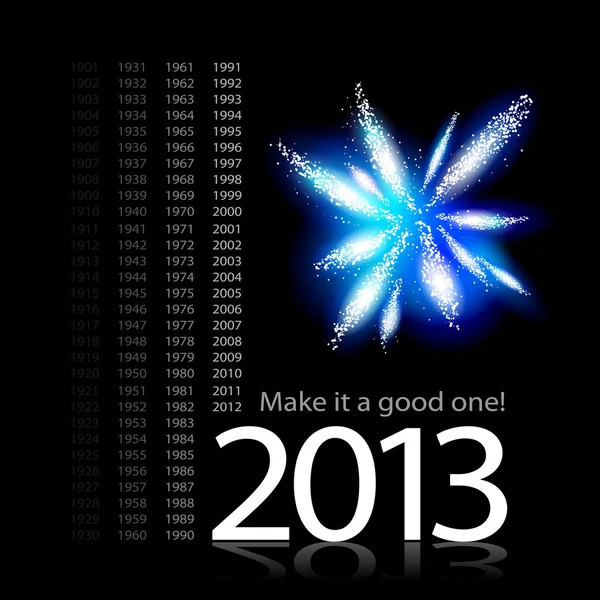 2013 Make It A Good One — Stock Vector