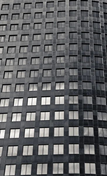 Zwart-wit abstracte gebouw. Stockfoto