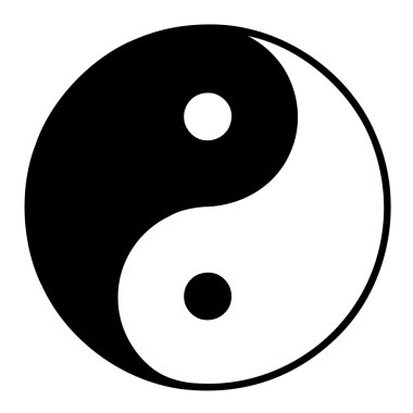 yin yang sembolü ile kayıt