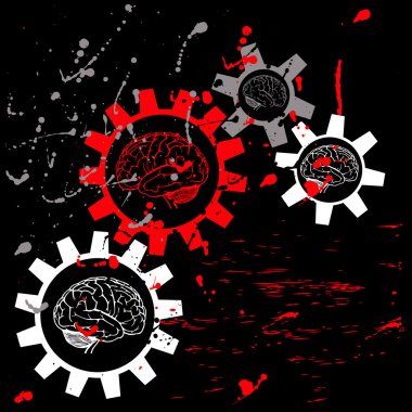 abstract techno arka plan. vektör. eps10