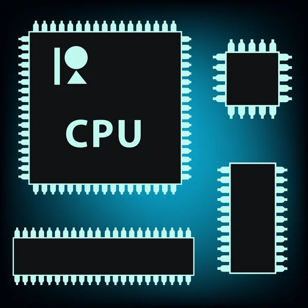 Une partie du fond vectoriel de la technologie électronique — Image vectorielle