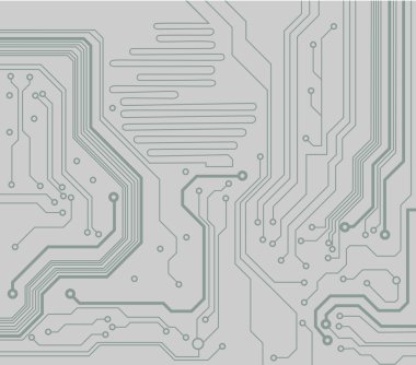 devre kartı modeli. tasarlamak teknoloji vektör arka plan