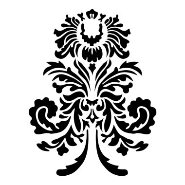 soyut çiçek desenli. eps10 örnek