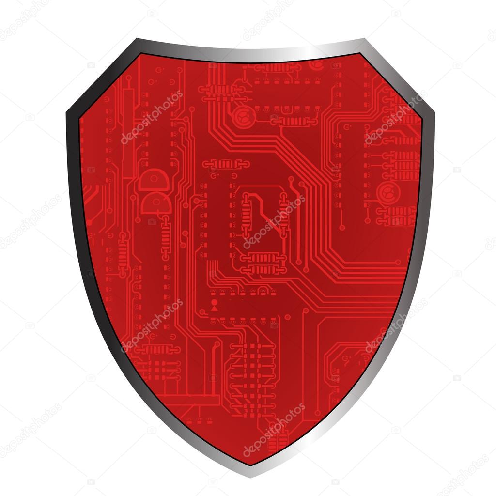 shields with circuit board