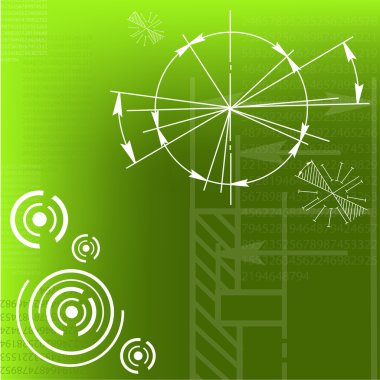 soyut techno arka plan