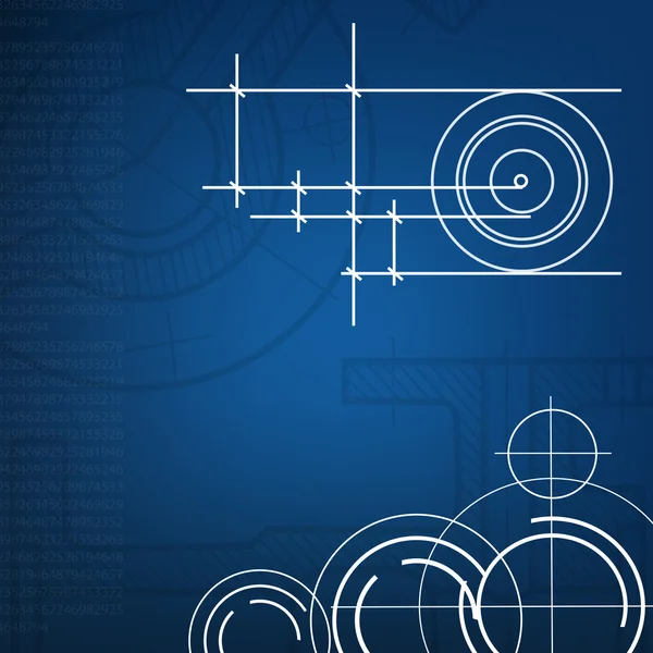 Antecedentes abstractos del techno. vector. EPS10 — Archivo Imágenes Vectoriales