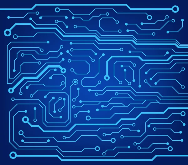 抽象技术电路板 — 图库矢量图片