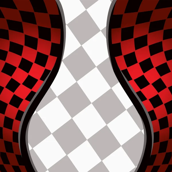 Vector checkered racing background. EPS10 — Stock Vector