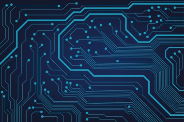 soyut teknoloji devre kartı