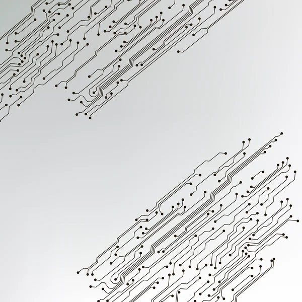 抽象技术电路板矢量背景 — 图库矢量图片