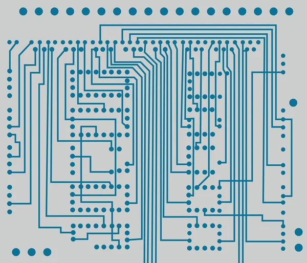 Abstracte technologie circuitbord — Stockvector