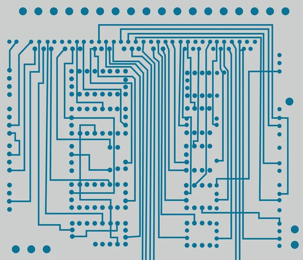 抽象技术电路板 — 图库矢量图片