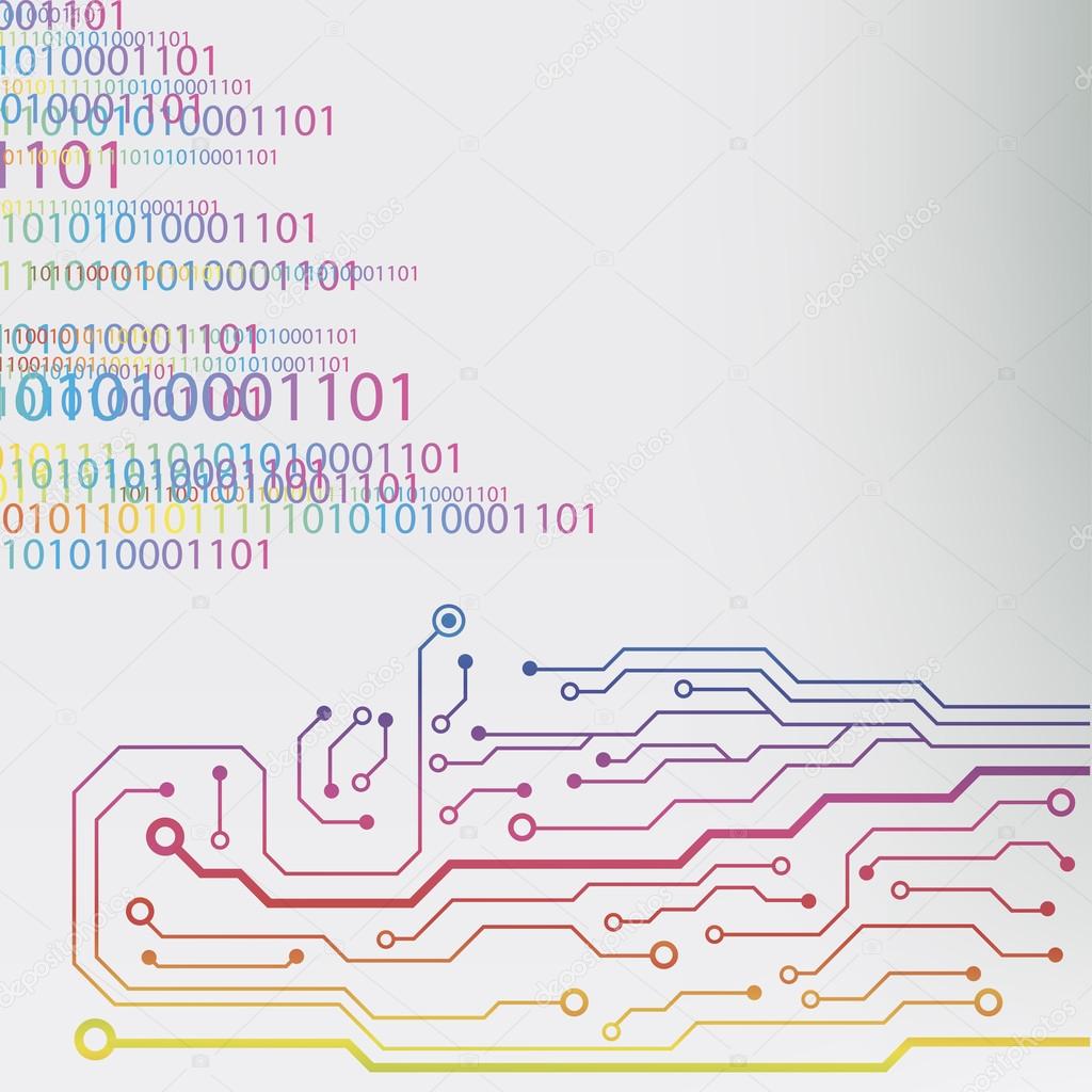 Circuit board background. eps10 vector illustration