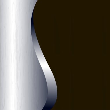 metal dalga stil vektör arka plan. eps10 vektör