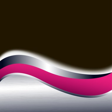 metal dalga stil vektör arka plan. eps10 vektör