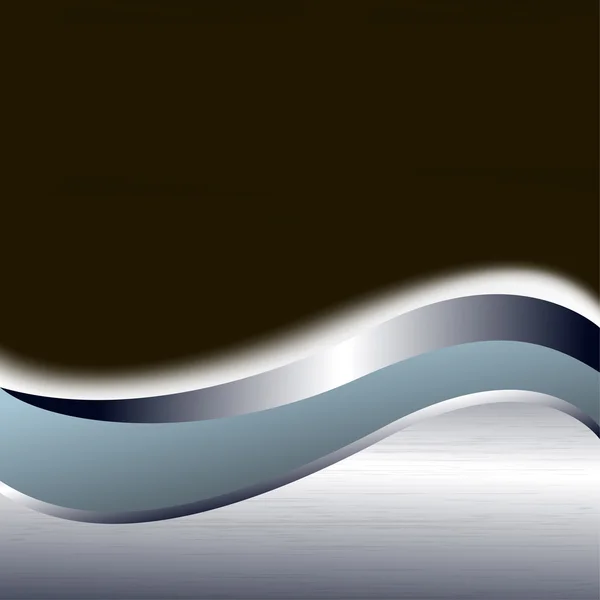 金属の波スタイルのベクトルの背景。eps10 ベクトル — ストックベクタ