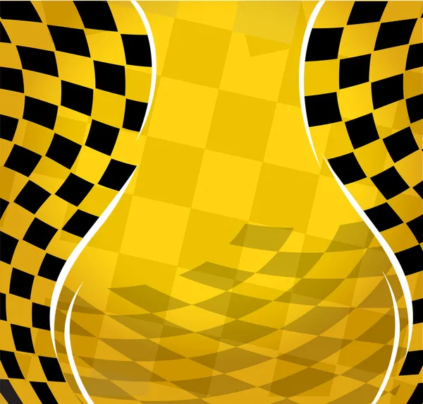 Vector checkered racing background. EPS10 — Stock Vector