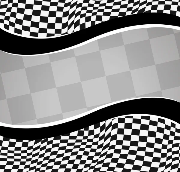 Vector checkered fundo de corrida. EPS10 — Vetor de Stock
