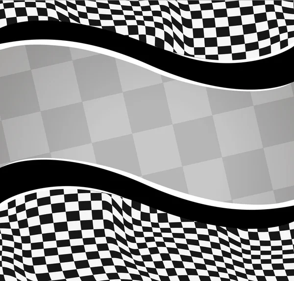 Vektor rutig racing bakgrund. eps10 — Stock vektor