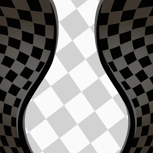 Vector checkered fundo de corrida. EPS10 — Vetor de Stock