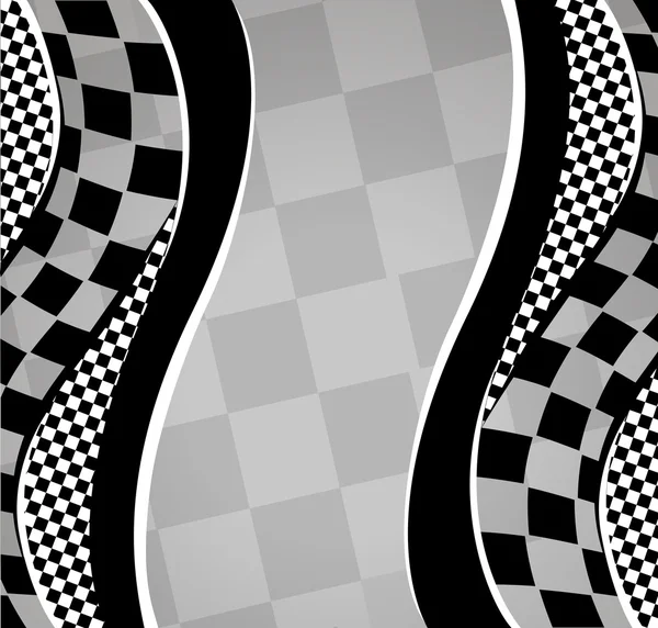 Vector checkered fundo de corrida. EPS10 — Vetor de Stock