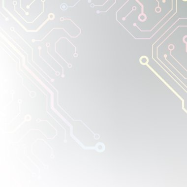 Devre kartı geçmişi. eps10 vektör illüstrasyonu