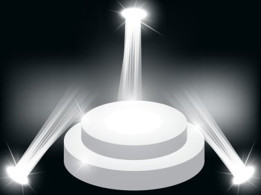 tasarlamak vektör hafif konser aydınlatma kirişler. eps10