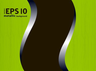 metal dalga stil vektör arka plan. eps10 endüstriyel stilde vektör modern duvar kağıdı