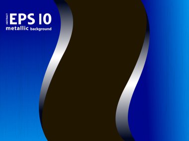 metal dalga stil vektör arka plan. eps10 endüstriyel stilde vektör modern duvar kağıdı