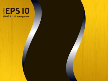 metal dalga stil vektör arka plan. eps10 endüstriyel stilde vektör modern duvar kağıdı