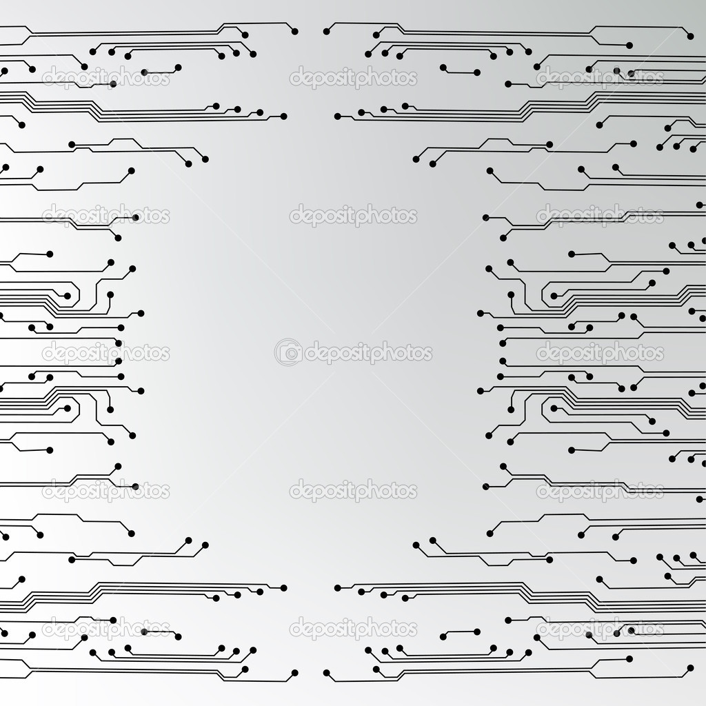 EPS10 vector circuit board background texture