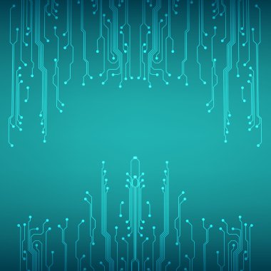 EPS10 vector circuit board background texture