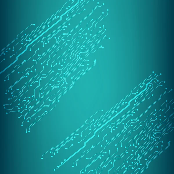 EPS10 vector circuit board background texture — Stock Vector